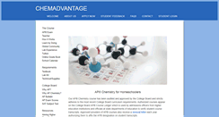 Desktop Screenshot of chemadvantage.com
